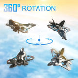 2.4G L0712 High-Performance RC Aircraft – Gravity-Sensing EPP Foam Fighter Glider with LED Lights