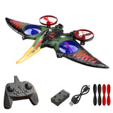 2.4G L0712 High-Performance RC Aircraft – Gravity-Sensing EPP Foam Fighter Glider with LED Lights