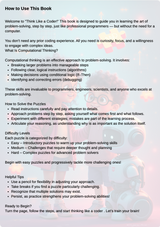 Think Like a Coder – Logic & Algorithm Puzzles for Kids (Ages 8–12)